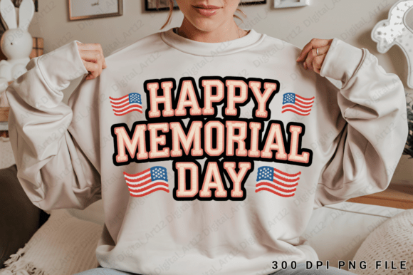 A Designer's Review of Happy Memorial Day Sublimation PNG for T-Shirt Graphics