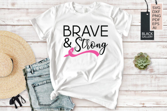 A Real Crafter's Review of the Cancer Awareness Brave Strong Graphics for T-Shirt Designs