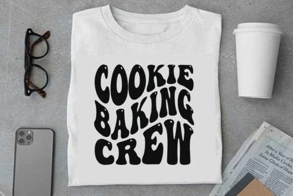 A Retro Cookie Crew Design for Cozy Kitchen Graphics