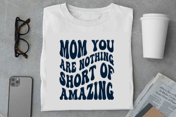 A Retro Mother's Day Graphics Set for Crafted T‑Shirts