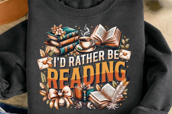 A Retro Reading Graphic for Your T-Shirt Designs & Brand Story