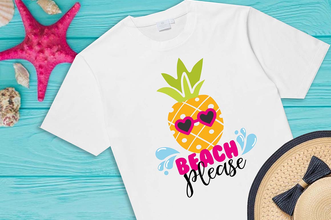 Beach Please Cut File: A Versatile Graphic for Lifestyle Content