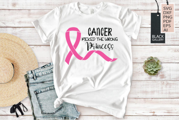 Cancer Picked the Wrong Princess: A Graphics Asset for Editorial Impact