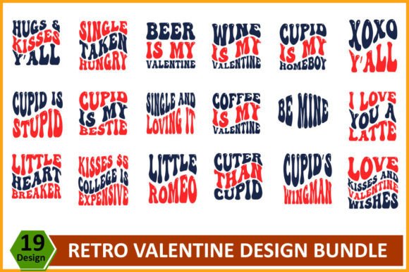 Crafting with a Retro Valentine SVG Graphics Bundle