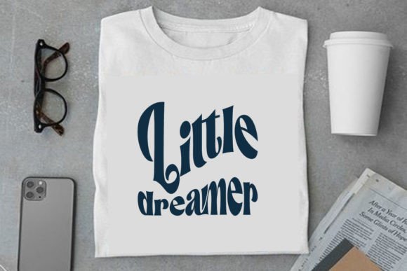 Retro Baby Design Graphics for T-Shirt and Branding Projects