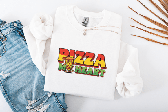 Review: Pizza My Heart SVG for T-Shirt Designs and Graphics
