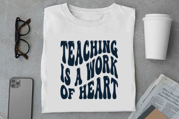 Using Retro Teacher Graphics for Blog and T-Shirt Design